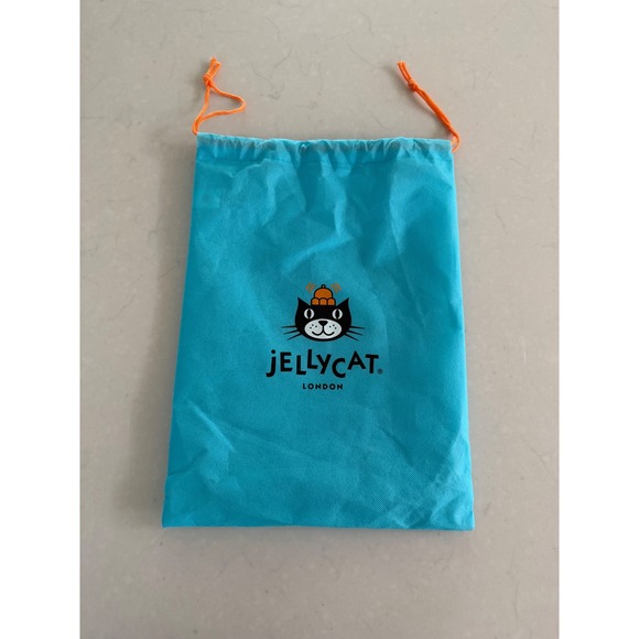 Jellycat Other - Jellycat London Blue‎ Drawstring Dust Bag Cat Logo Gift Pouch Storage Accessory